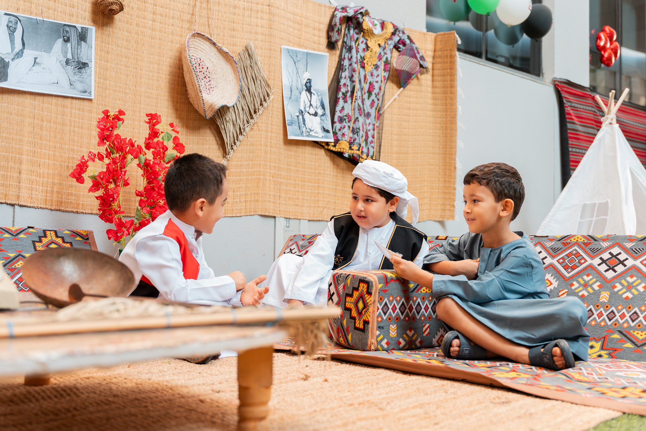 SSI Celebrates UAE National Day 54 with Heritage Activities and Participation from Sharjah Police